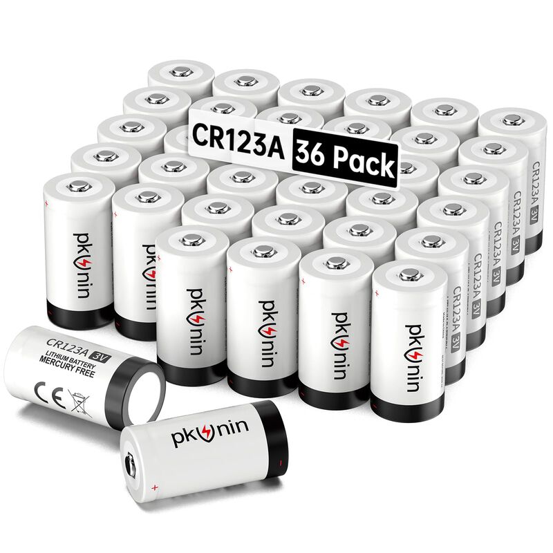 Bater&iacute;a Pkunin Cr123a, 3 V, Litio, 1500 Mah, Pa... image number null