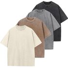 Pack de 4 Camisetas Oversize Snowelve de Algod&oacute;n - Corte Holgado
