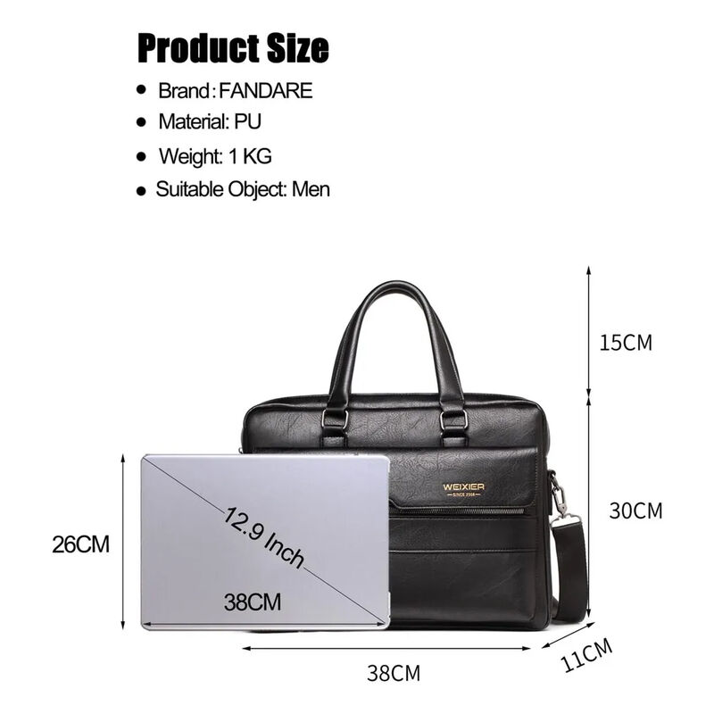 Portafolio Lisas Negro para Laptop 15.6 Pulgada... image number null