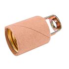 Portalámpara De Cartón Con Soporte Tipo Rosca Socket