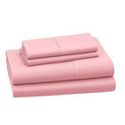 Juego de S&aacute;banas King Size 100% Algod&oacute;n Premium Rosa Pastel - Confort y Calidez todo el a&ntilde;o &ndash; Kyuden Home