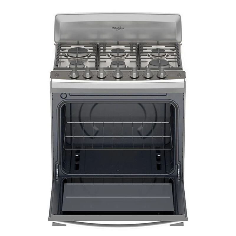 Estufa Whirlpool Wfr3000s 30" 6 Quemadores Silv... image number null