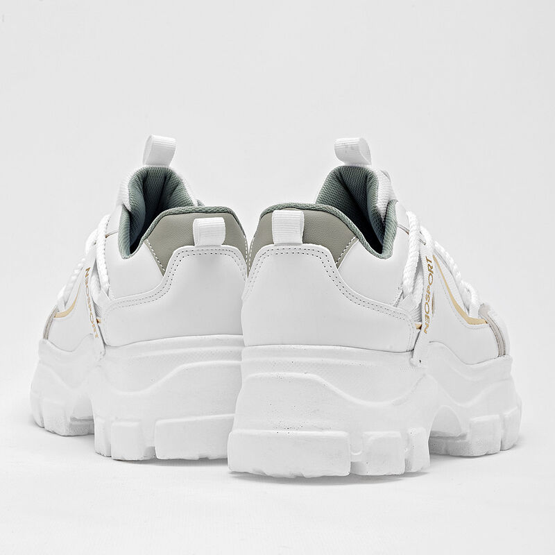 Neosport Tenis Chunky Para Mujer Blanco Verde C... image number null
