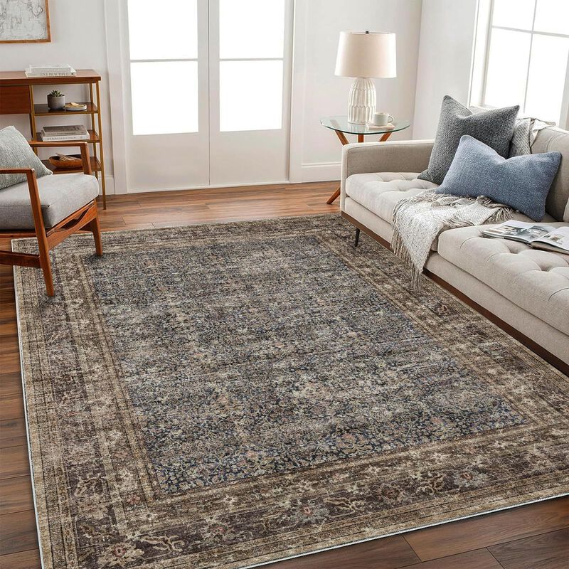 Alfombra Champlant 183x274 Cm Lavable Vintage R... image number null