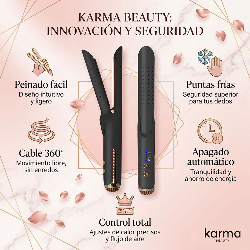 Alaciadora De Titanio Karma Beauty Breeze Air S... image number null