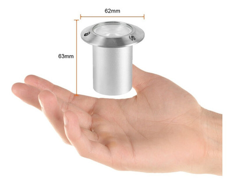 Lampara Empotrado Led Satinado 5w Luz Suave Cál... image number null