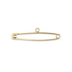 Seguro De Oro Amarillo De 14k