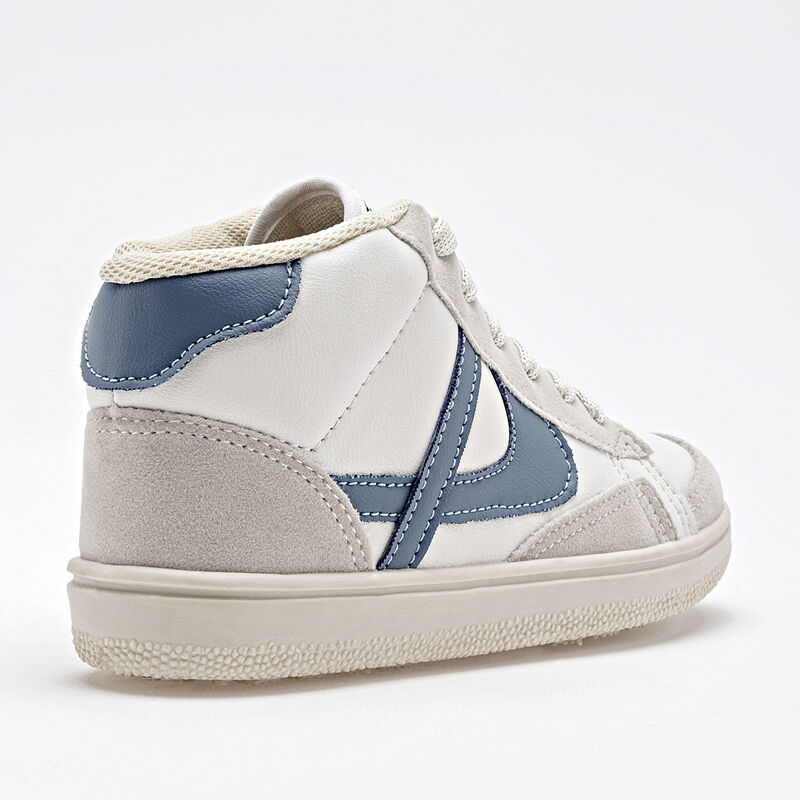 Panam Tenis Para Ni&ntilde;o Beige Azul Cod 133417-d image number null