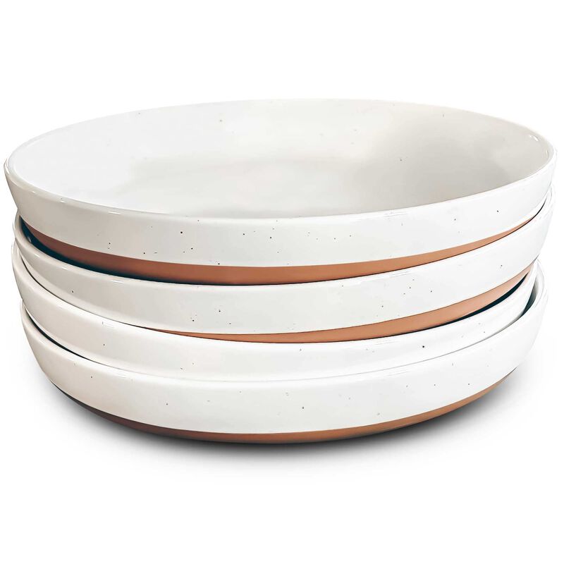 Set De 4 Tazones Para Pasta Mora 1060 ml Vainil... image number null