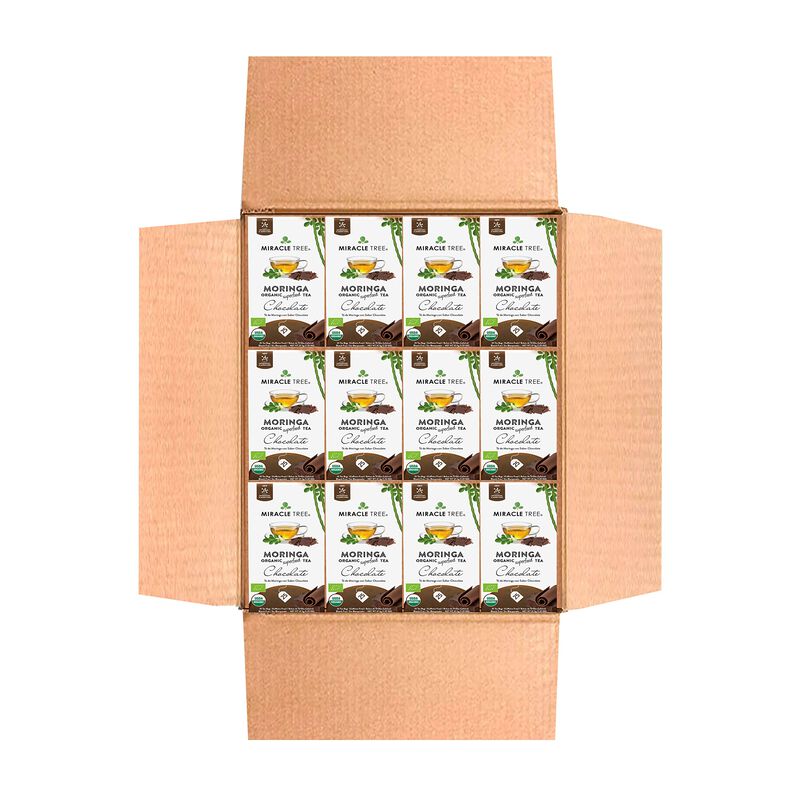 T&eacute; Miracle Tree Moringa Chocolate 12 &times; 25 Bolsa... image number null