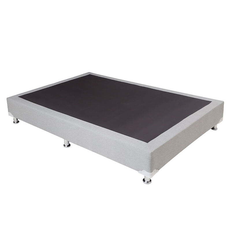 Box Queen size Dicasa Quantum Gris Claro image number null