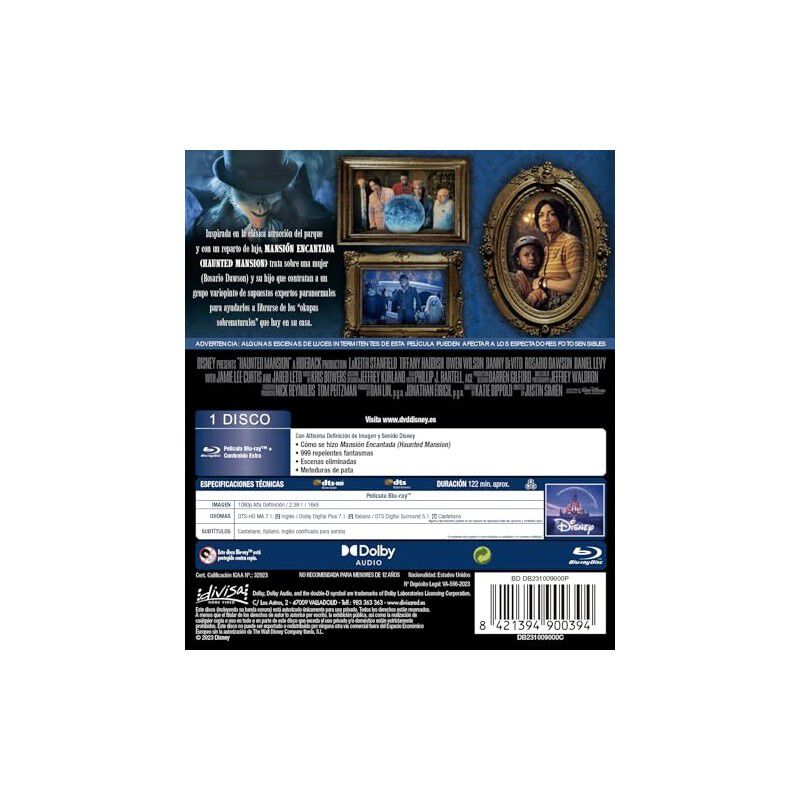Mansi&oacute;n Encantada (Haunted Mansion) (2023) [Blu... image number null