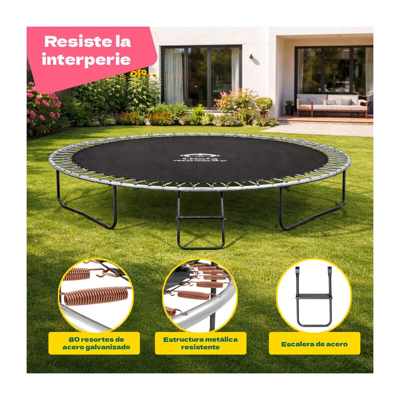 Trampolin Brincolin Pumpkin 14 Pies 4.26m Uso R... image number null