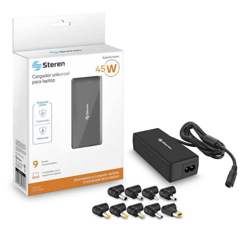 Cargador universal para laptop, de 45 W Com-031 image number null