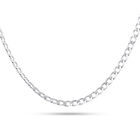Cadena Plata Blanca 925 45cm 5mm