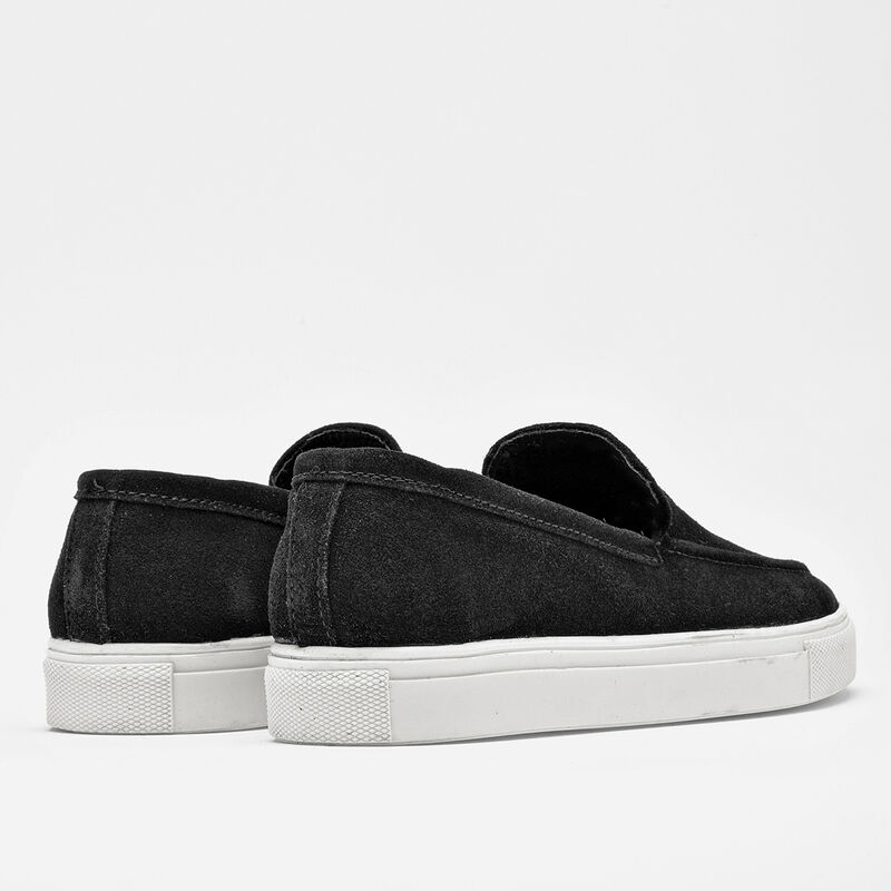 Elegancy zapato casual piel para hombre negro c... image number null