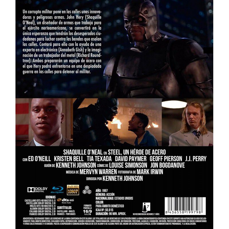 Steel, Un H&eacute;roe De Acero [blu-ray] (1997) image number null