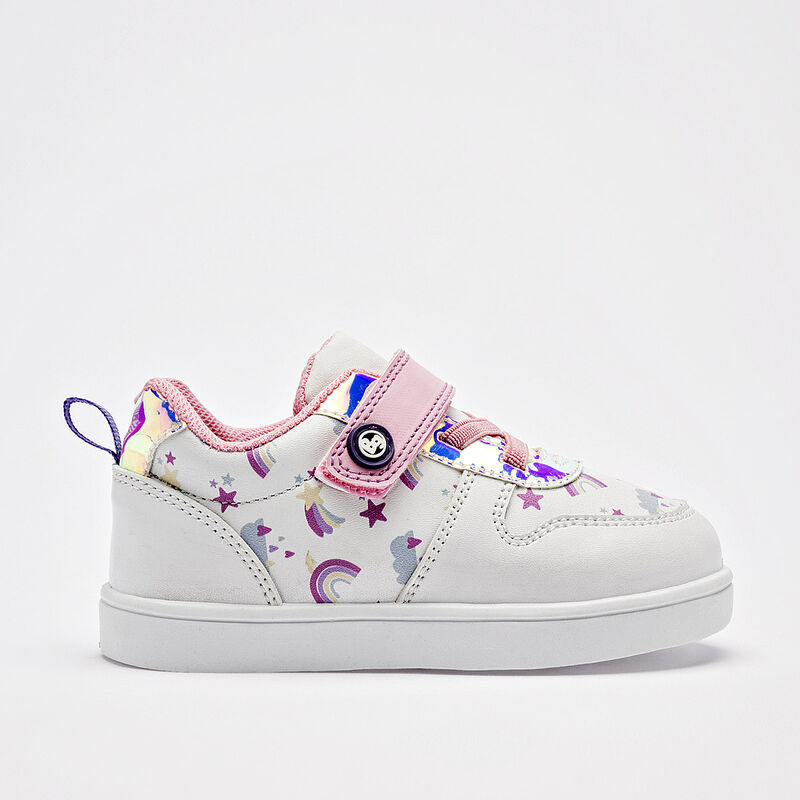 Bubble Gummers Tenis Blanco Para beb&eacute; image number null
