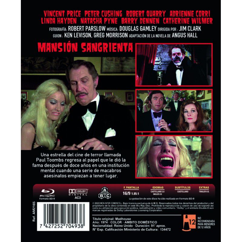 Mansi&oacute;n Sangrienta (bd-r) (madhouse) [blu-rayr] image number null