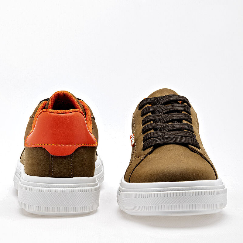 Yuyin Tenis urbano para joven camel naranja image number null