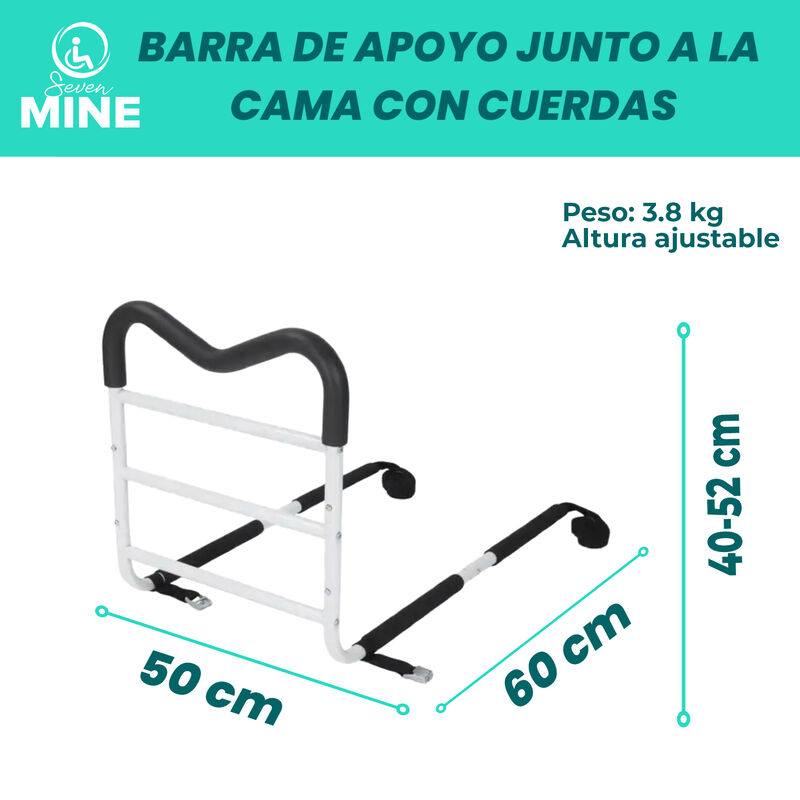 Barandal para Cama Adulto Mayor (Forma M, Blanc... image number null