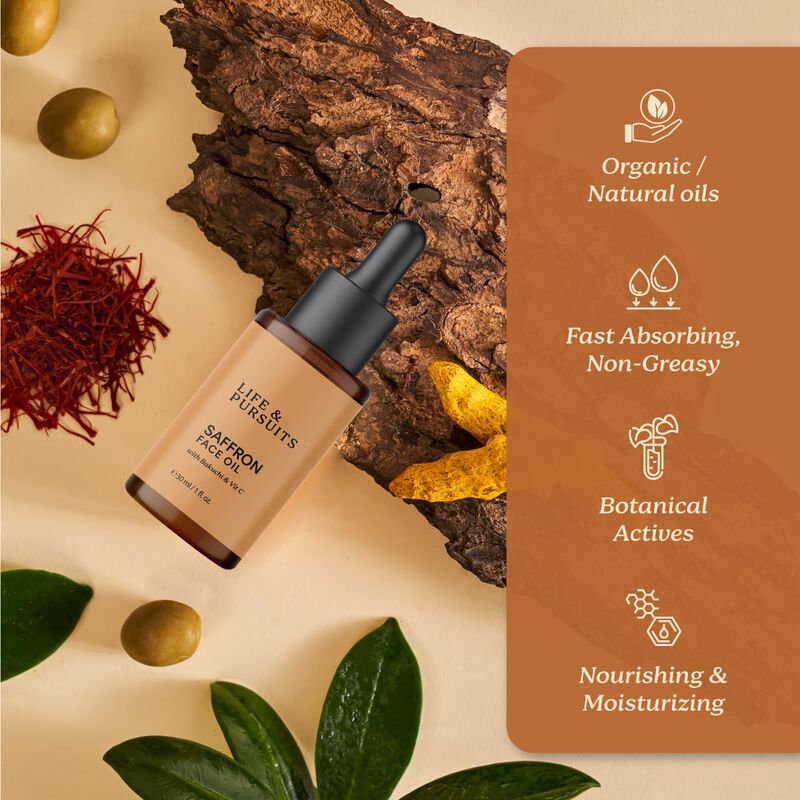 Aceite Facial Life & Pursuits Azafr&aacute;n, 30 Ml, I... image number null