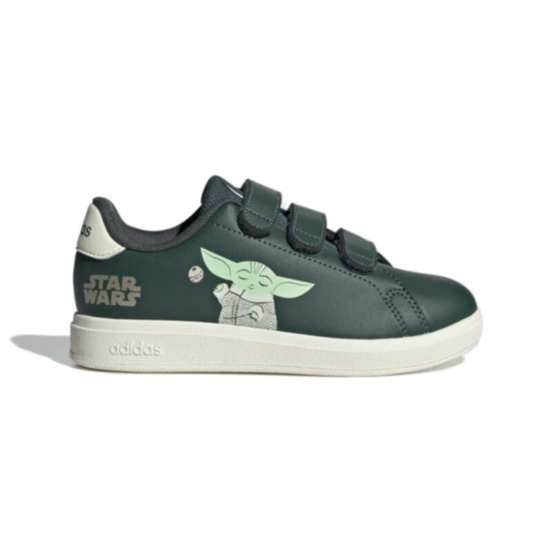 Tenis Ni&ntilde;o Adidas Avantage Mandalorian Verde IH... image number null