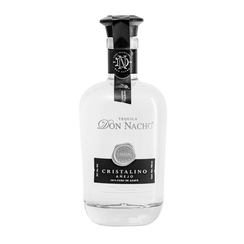 Tequila Don Nacho Cristalino A&ntilde;ejo 750 ml image number null