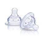 Tetina Nuby Reci&eacute;n Nacido Cuello Ancho 2pz