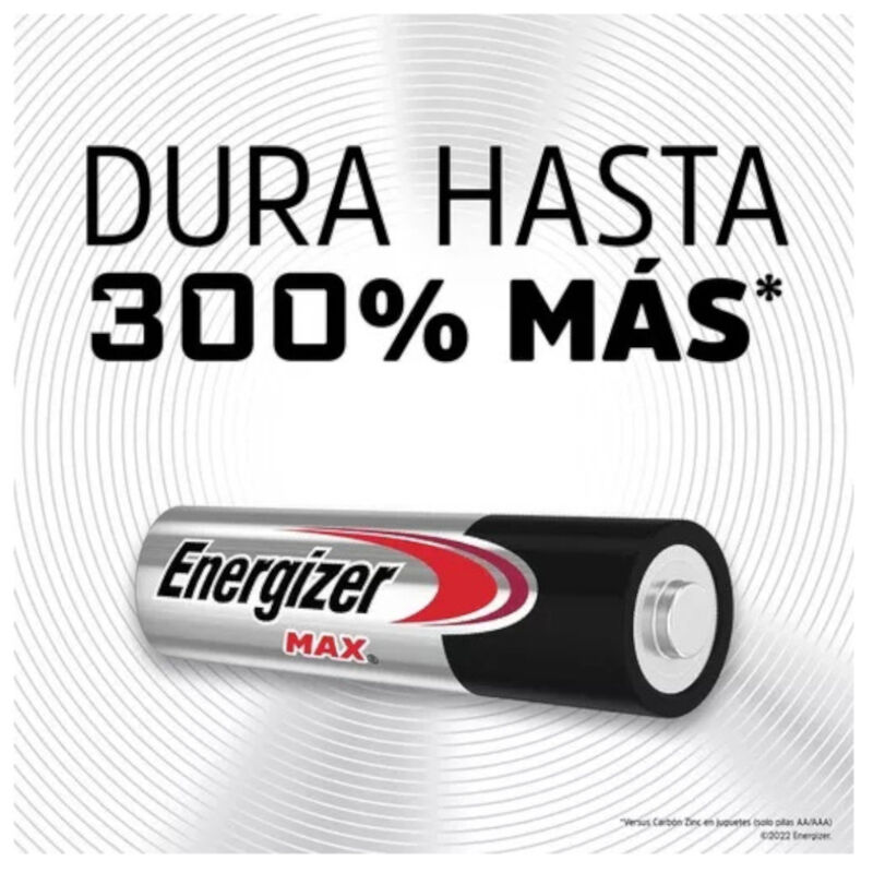 Pilas Energizer Max Alcalina Pack de 8 PILAS AA... image number null