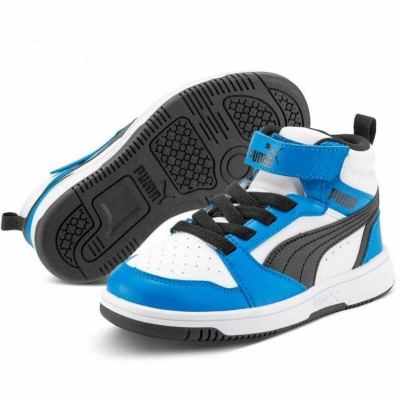 Tenis Puma Rebound V6 Mid Ps Para Ni&ntilde;os 16.5 A ... image number null