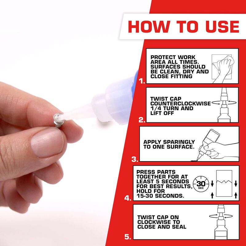 L&iacute;quido Profesional Super Glue Loctite De 20 Ml... image number null