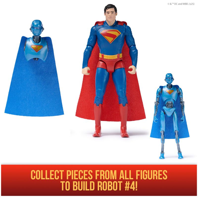 Figura De Acci&oacute;n Dc Comics Superman De 15 Cm Co... image number null