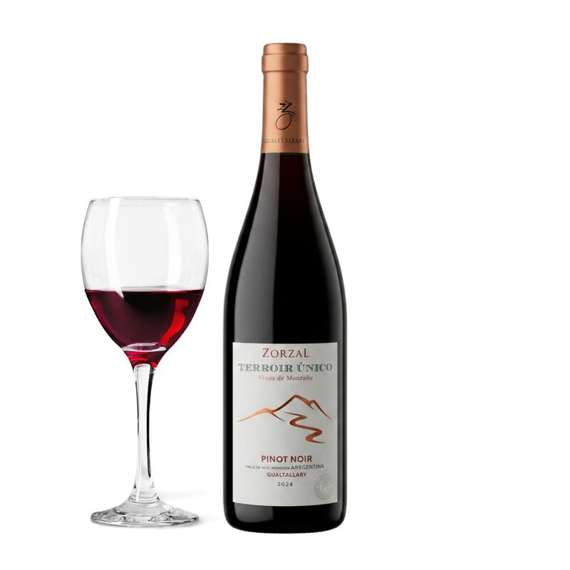 Vino Tinto &Uacute;nico Zorzal Terroir Pinot Noir 750m... image number null