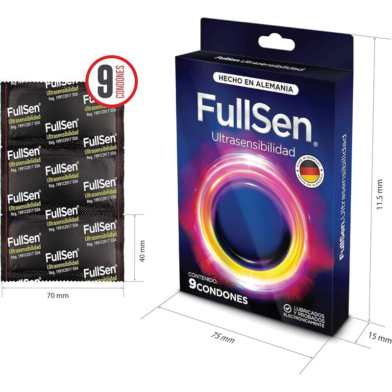 Fullsen Ultrasensibilidad 9pz image number null