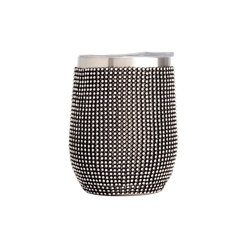 Vaso De Vino Paris Hilton 355 ml Negro Con Cris... image number null