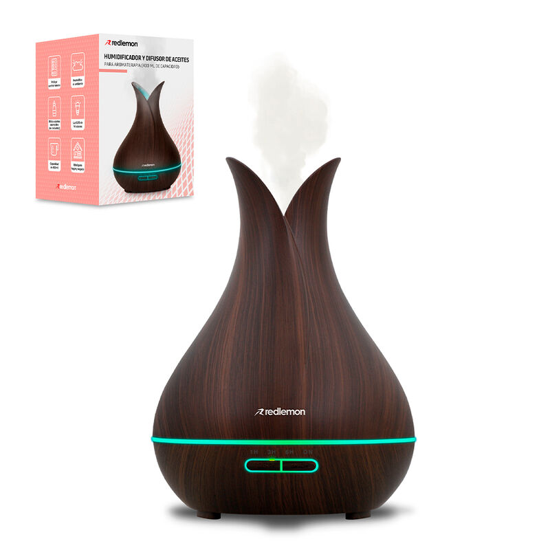 Humidificador Difusor de Aceites Esenciales Con... image number null