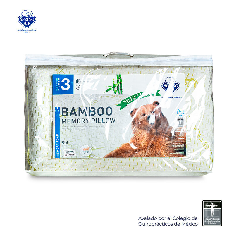 Almohada  Bamboo Memory, Spring Air image number null