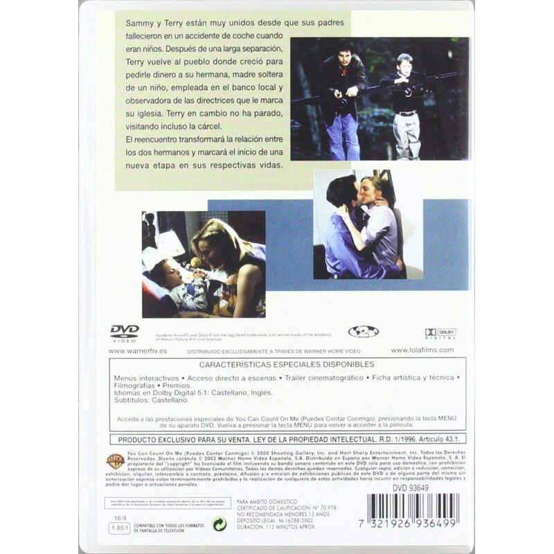 Puedes Contar Conmigo (dvd, 2000) image number null
