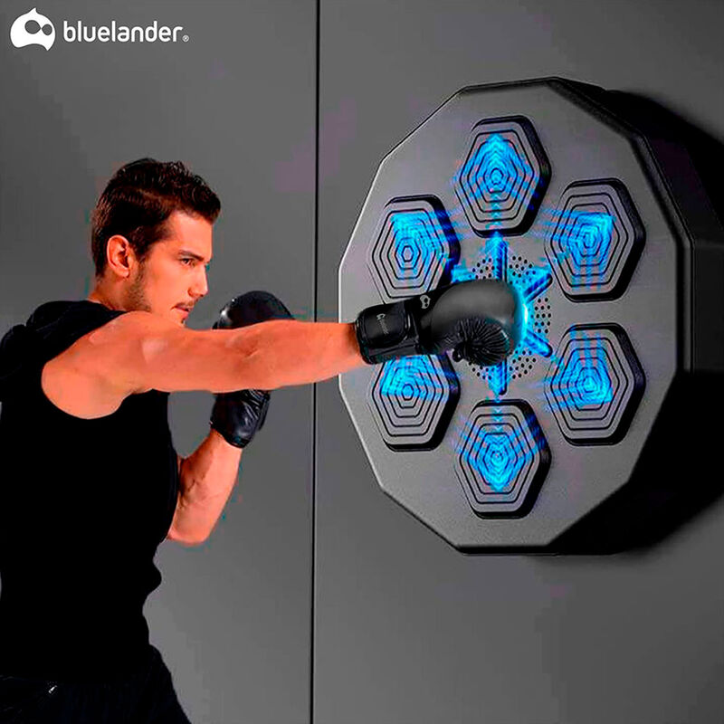 Kit Maquina de Boxeo Musical con Guantes de Box... image number null