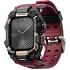 Correa y Funda Ultimal para Apple Watch 46mm Estilo Militar Roja