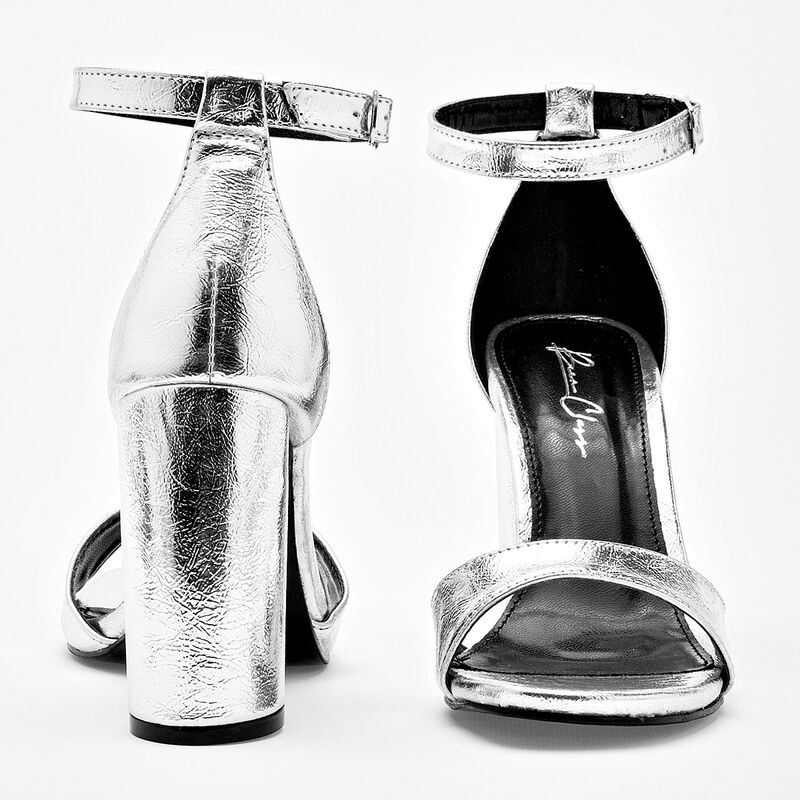 Been Class Zapatillas de fiesta para mujer plat... image number null