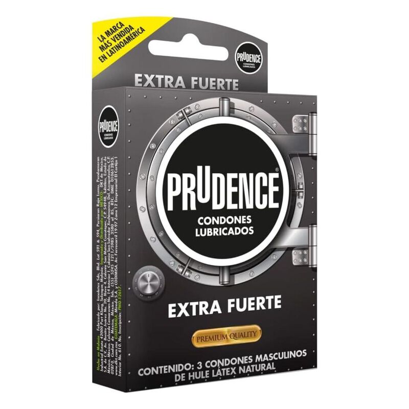Condones de L&aacute;tex Extra Fuerte Prudence 3 Unida... image number null