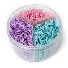 Clips De Papel Jumbo Nustartain Color Pastel Macarr&oacute;n 50 mm, 300 Unidades