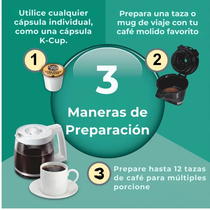 Cafetera Hamilton Beach Flexbrew Programable 3 ... image number null