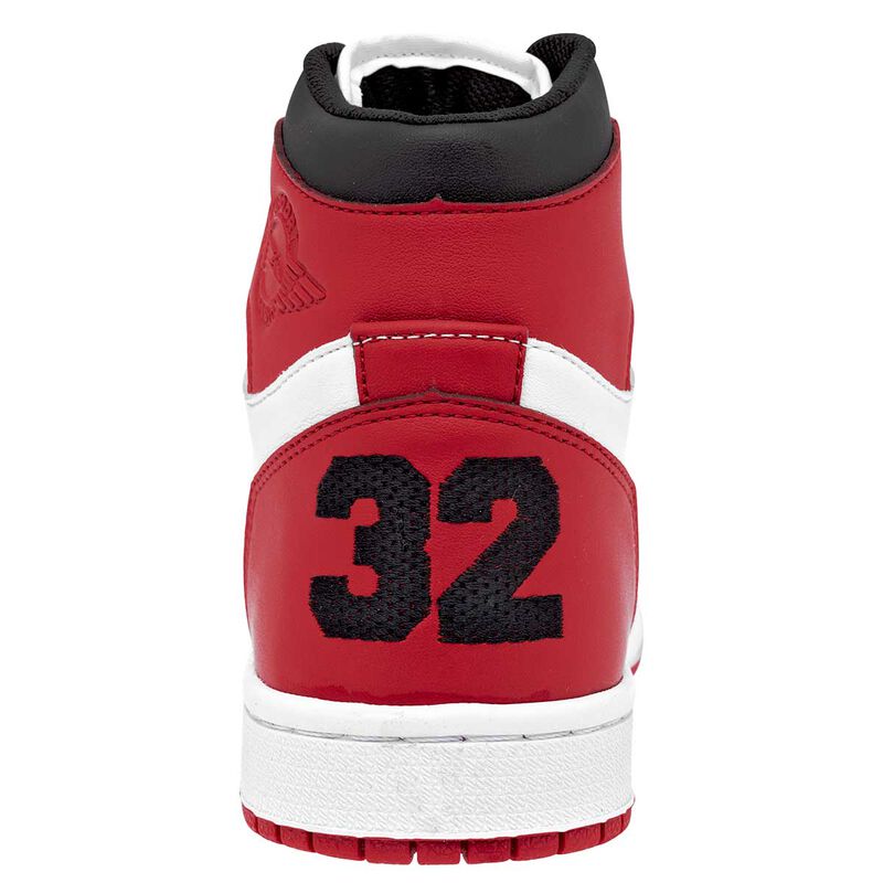 Apoort Tenis urbano para joven blanco rojo negr... image number null