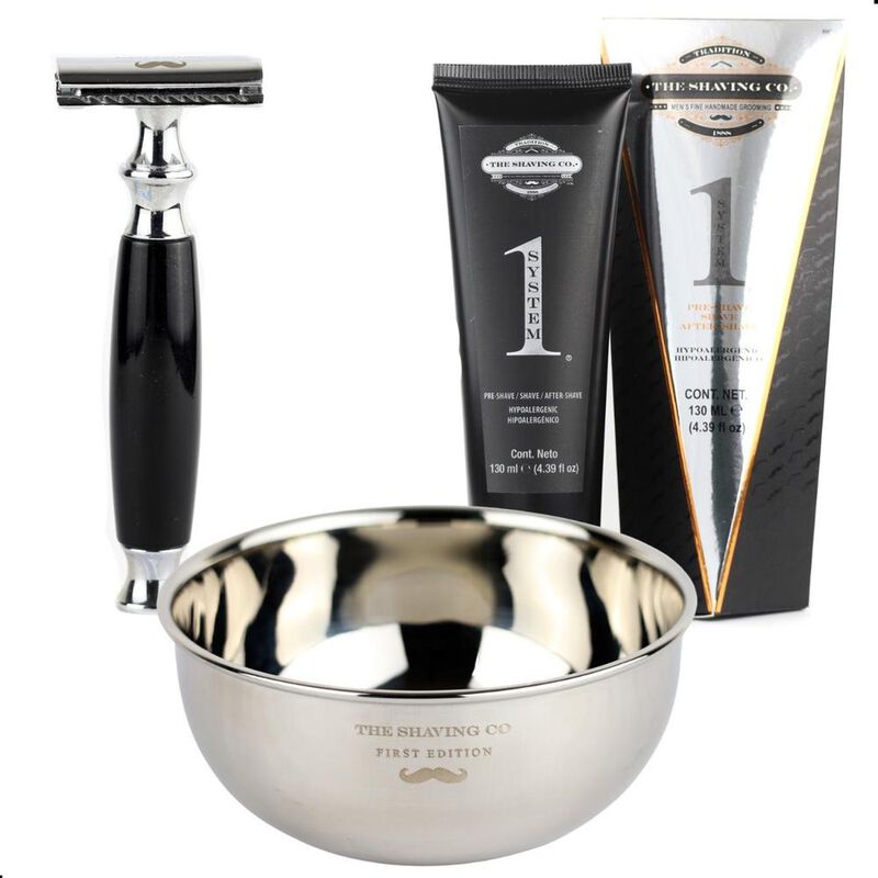 Kit Afeitado The Shaving Co Rastrillo + Bowl + ... image number null