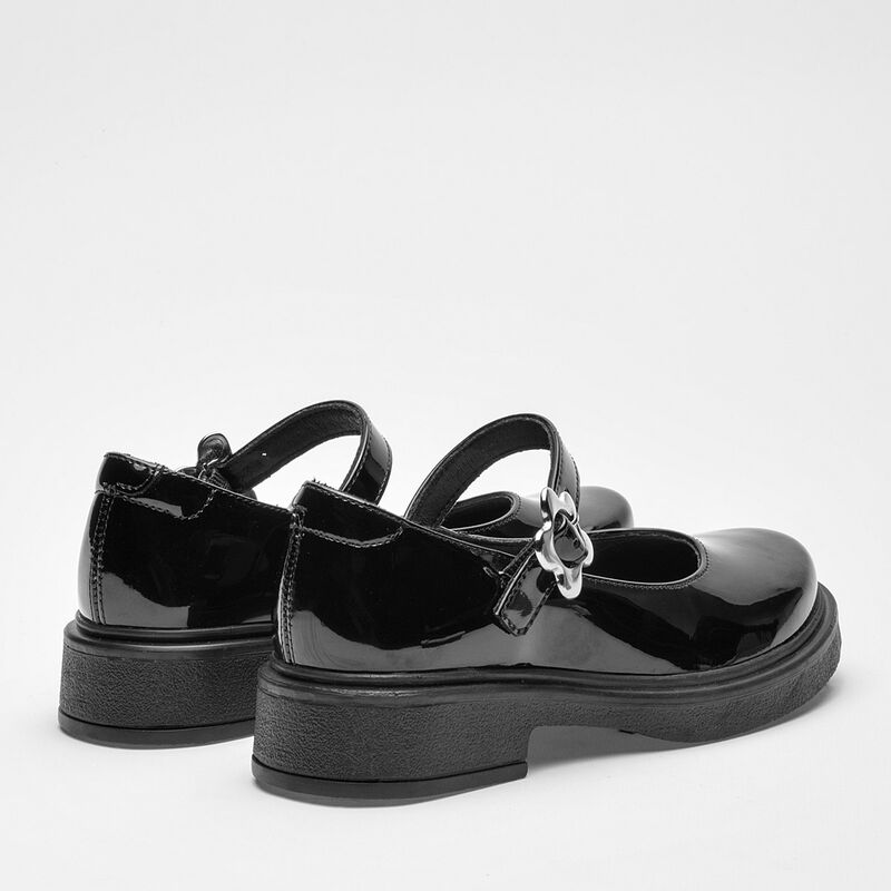 Yuyin Zapatos para mujer negro charol image number null