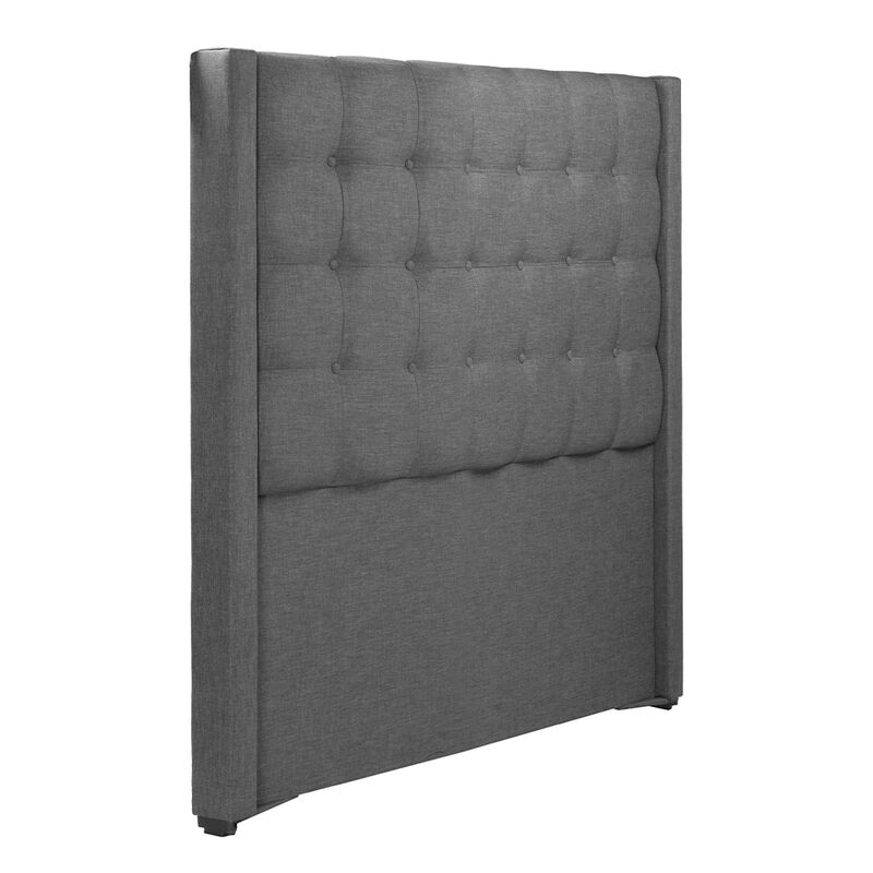 Cabecera Individual Trinity Bruks Gris Oscuro image number null
