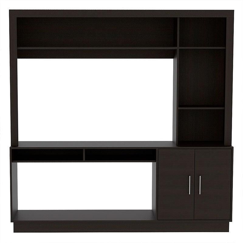 Mesa Para Tv Romeo Wengue con Espacio Para Tele... image number null
